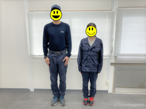 作業着をリニューアルしました。